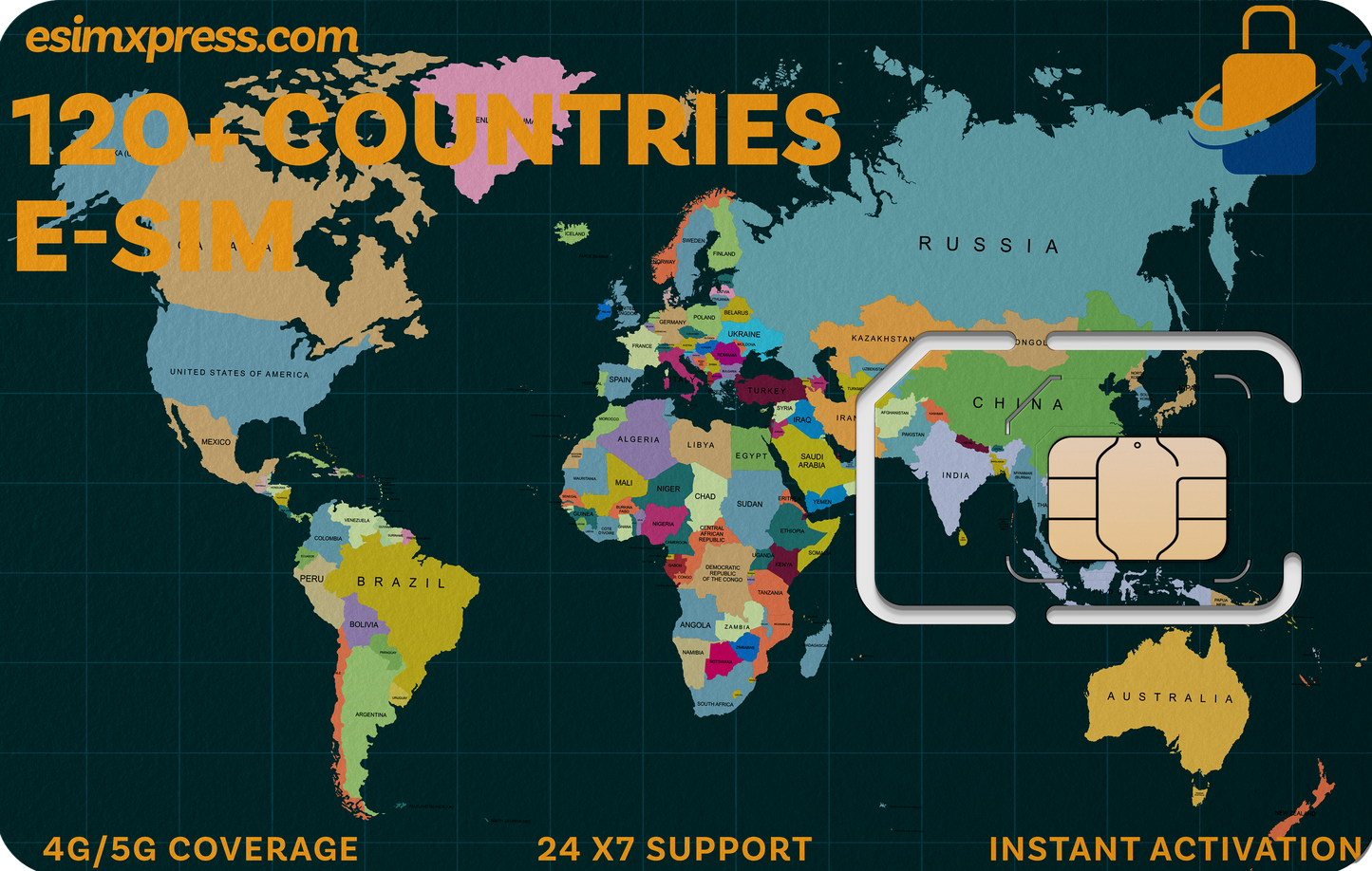 Global (120+ areas)